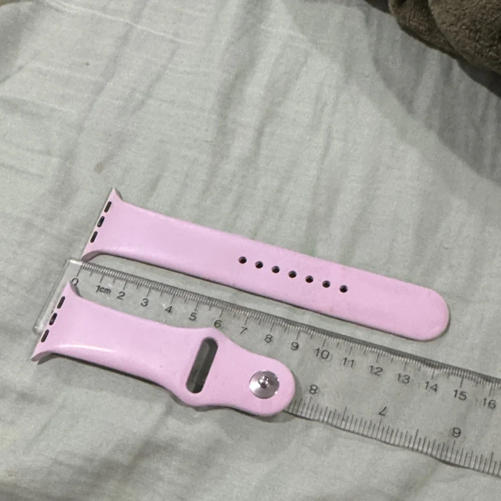 Lavender Silicone Smartwatch Wristband